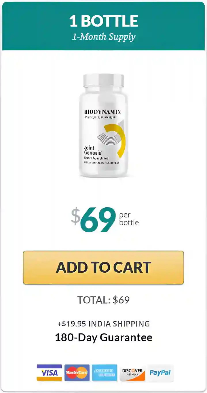 Joint Genesis 1 bottle pricing